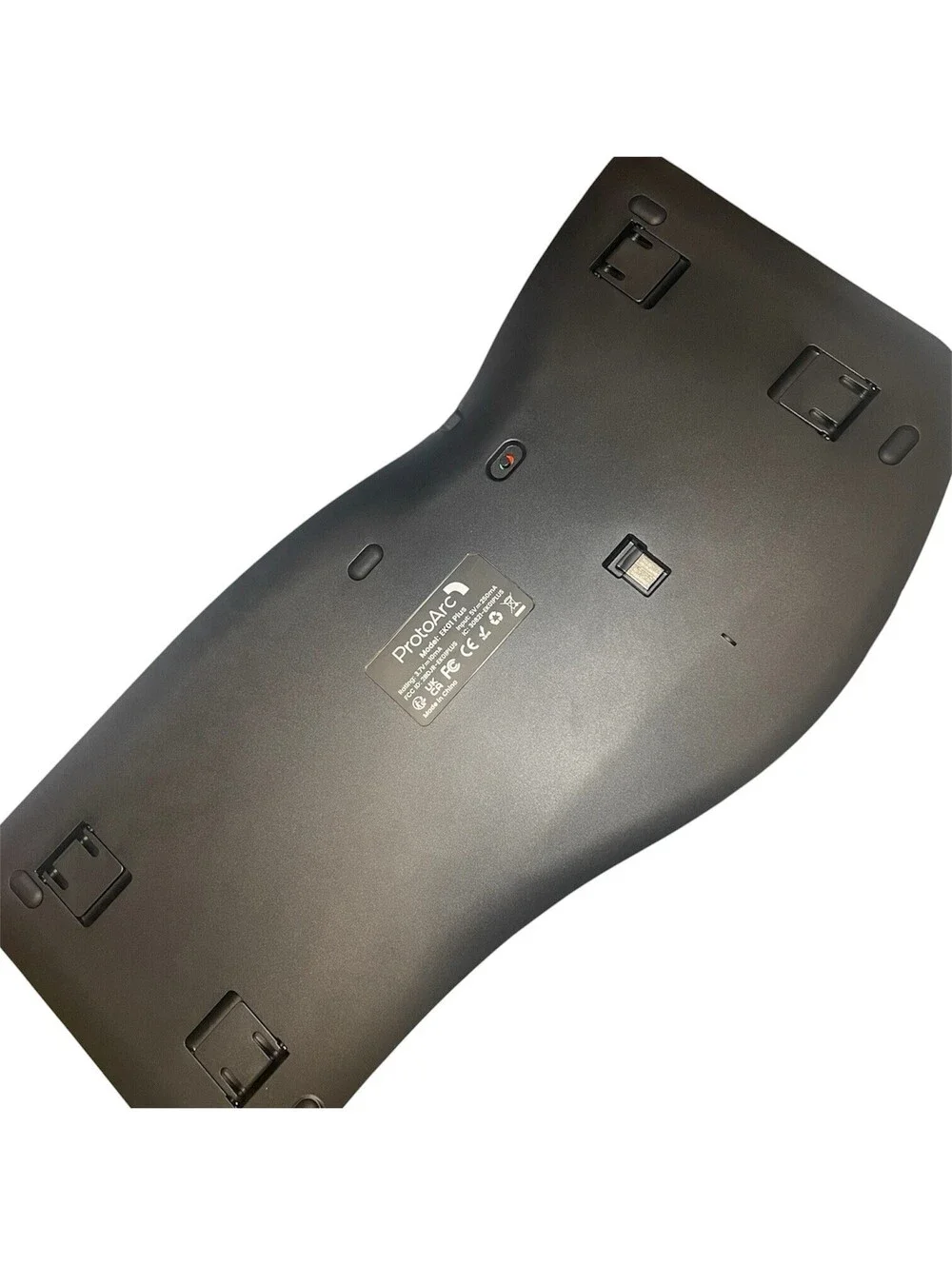ProtoArc EK01 Plus Ergonomic Bluetooth Keyboard Backlit Wireless - New Open Box